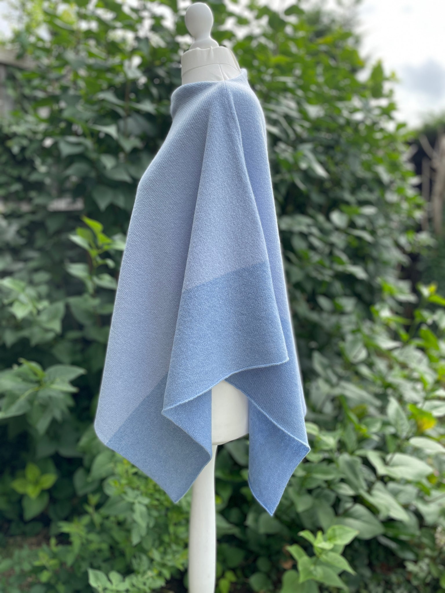 ICEBERG BLUE PONCHO