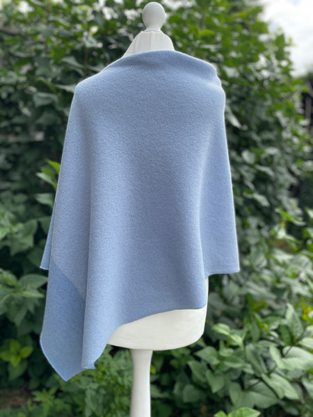 ICEBERG BLUE PONCHO