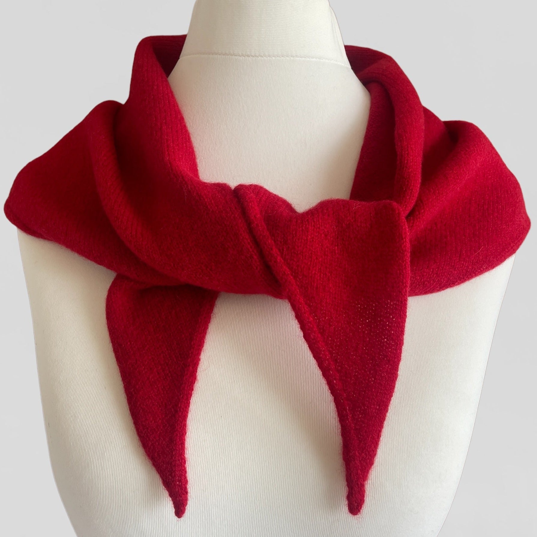 小物 NAMACHEKO 23AW THORNHAM SCARF Namacheko Wool Thornham Scarf - Chestnut Brown | Garmentory